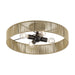 Livex Lighting - 53177-92 - Four Light Semi-Flush Mount - Goldiemesh - English Bronze