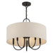 Livex Lighting - 58865-07 - Five Light Chandelier - Bellingham - Bronze