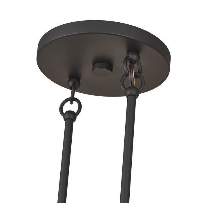 Livex Lighting - 58873-07 - Four Light Linear Chandelier - Bellingham - Bronze