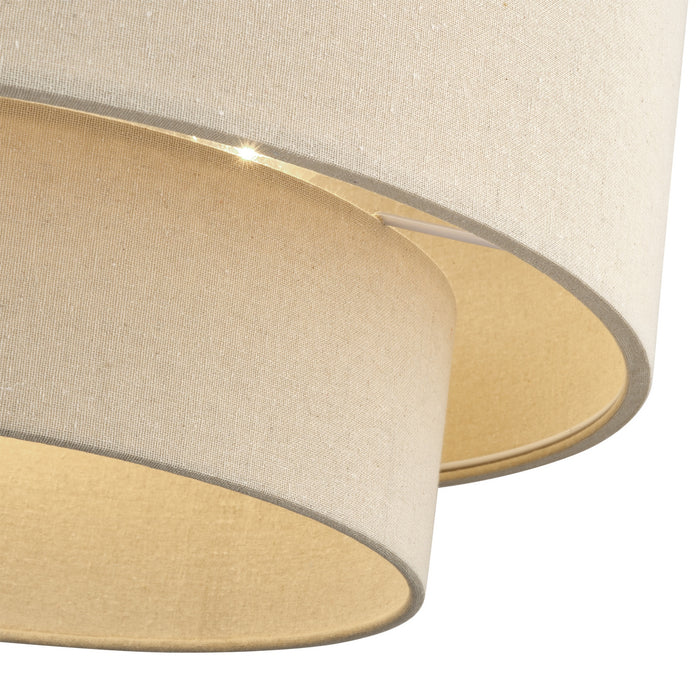 Livex Lighting - 58874-48 - Three Light Pendant - Bellingham - Antique Gold Leaf