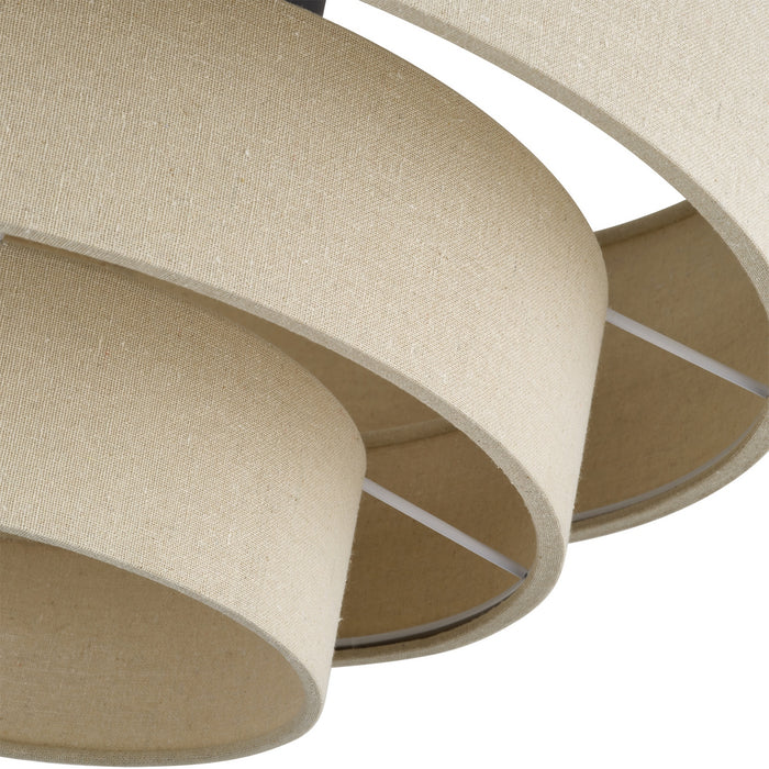 Livex Lighting - 58876-07 - Four Light Semi-Flush Mount - Bellingham - Bronze