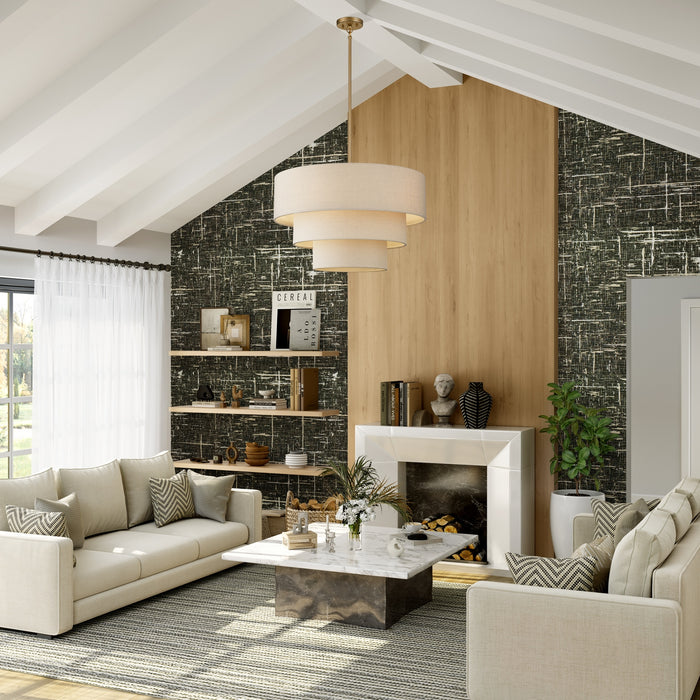 Livex Lighting - 58878-48 - Five Light Chandelier - Bellingham - Antique Gold Leaf