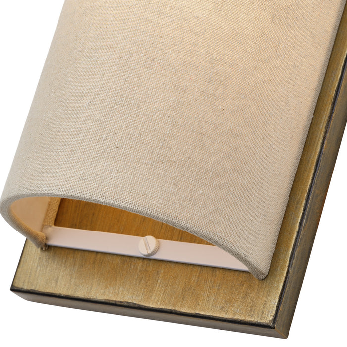 Livex Lighting - 58890-48 - One Light Wall Sconce - Bellingham - Antique Gold Leaf