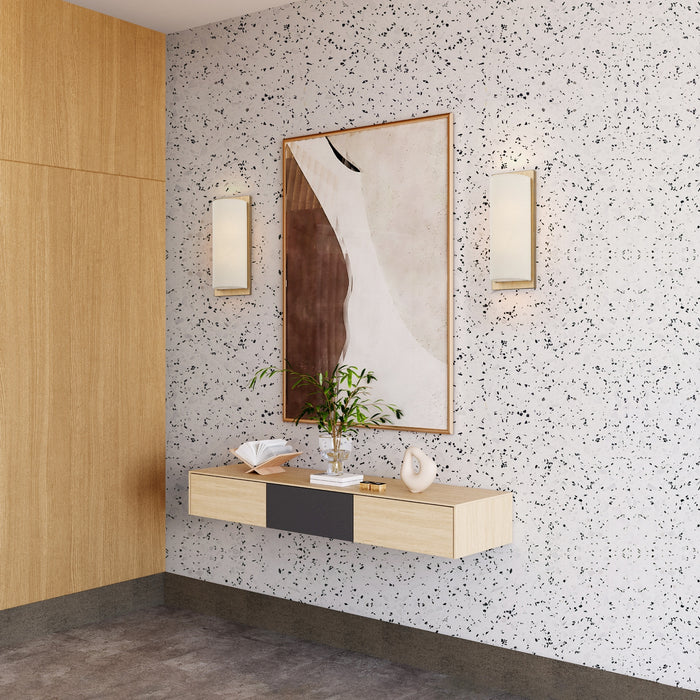 Livex Lighting - 58899-48 - Two Light Wall Sconce - Bellingham - Antique Gold Leaf