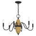 Livex Lighting - 60001-07 - Six Light Chandelier - Laurelin - Bronze