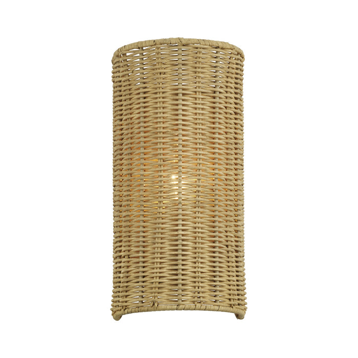 Livex Lighting - 60035-48 - One Light Wall Sconce - Weavington - Antique Gold Leaf