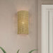 Livex Lighting - 60035-48 - One Light Wall Sconce - Weavington - Antique Gold Leaf