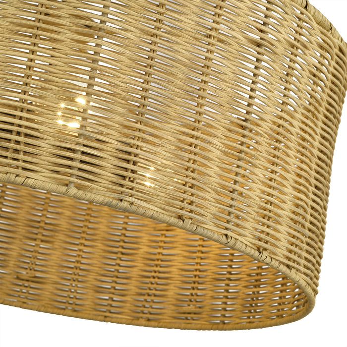 Livex Lighting - 60043-07 - Three Light Chandelier - Weavington - Bronze