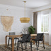 Livex Lighting - 60044-48 - Four Light Chandelier - Weavington - Antique Gold Leaf