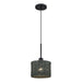 Livex Lighting - 60112-04 - One Light Mini Pendant - Weavington - Black
