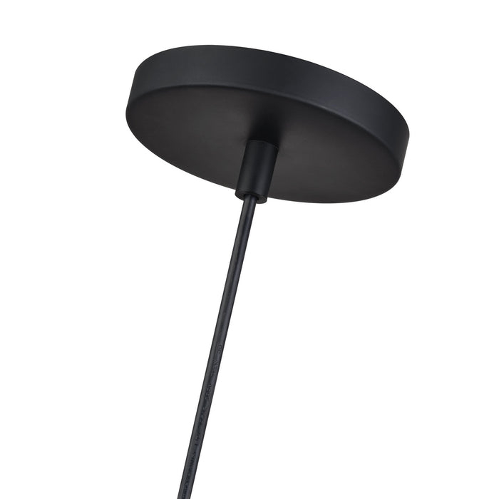 Livex Lighting - 60112-04 - One Light Mini Pendant - Weavington - Black