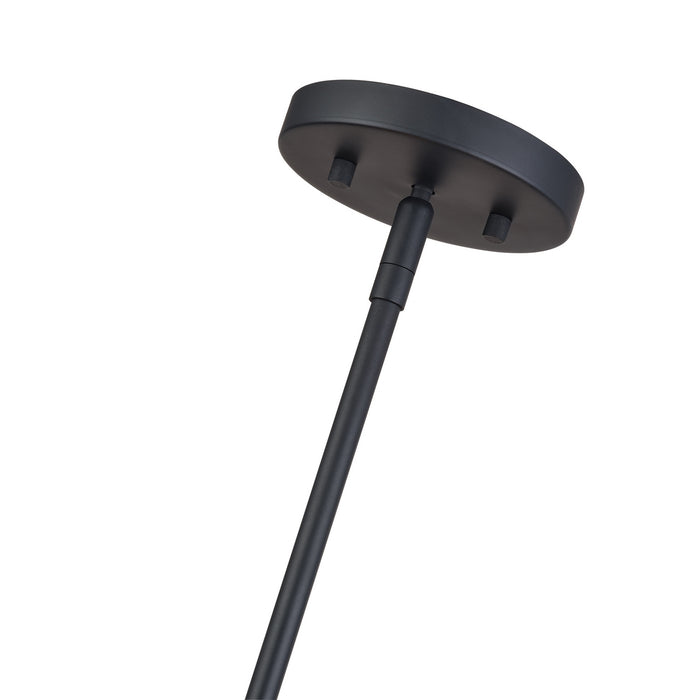 Livex Lighting - 60115-04 - Four Light Chandelier - Weavington - Black