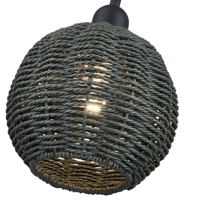 Livex Lighting - 60152-04 - One Light Mini Pendant - Deluna - Black