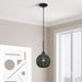 Livex Lighting - 60152-04 - One Light Mini Pendant - Deluna - Black