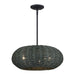 Livex Lighting - 60154-04 - Three Light Chandelier - Deluna - Black