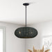 Livex Lighting - 60154-04 - Three Light Chandelier - Deluna - Black