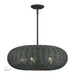 Livex Lighting - 60155-04 - Five Light Chandelier - Deluna - Black