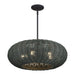 Livex Lighting - 60155-04 - Five Light Chandelier - Deluna - Black