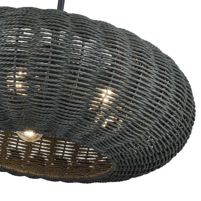 Livex Lighting - 60155-04 - Five Light Chandelier - Deluna - Black