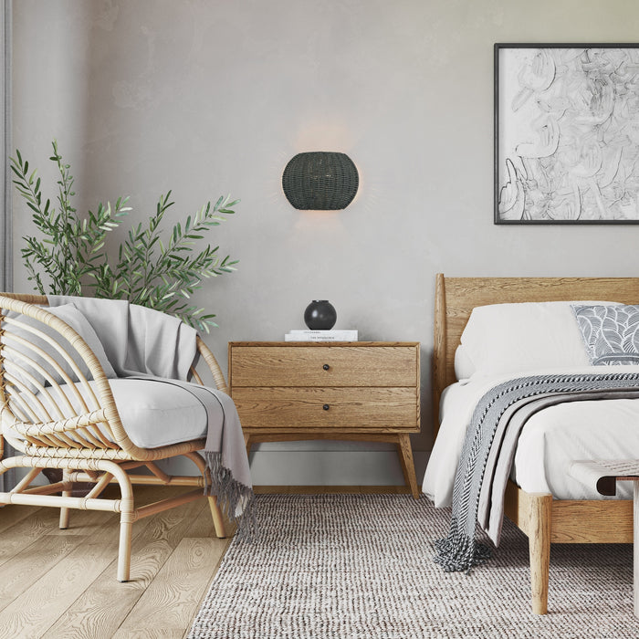 Livex Lighting - 60159-91 - Two Light Wall Sconce - Deluna - Black