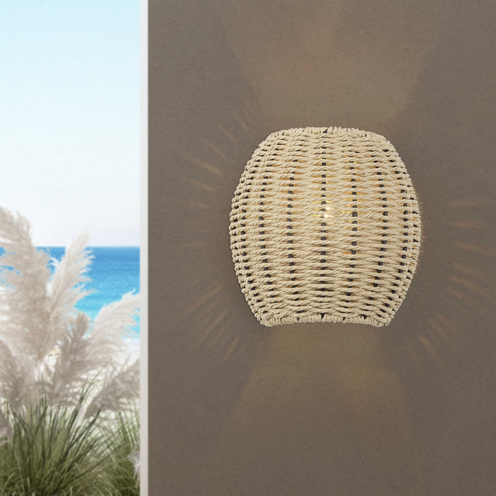 Livex Lighting - 60200-48 - One Light Wall Sconce - Summervine - Antique Gold Leaf