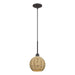Livex Lighting - 60201-07 - One Light Mini Pendant - Summervine - Bronze