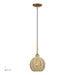 Livex Lighting - 60201-48 - One Light Mini Pendant - Summervine - Antique Gold Leaf