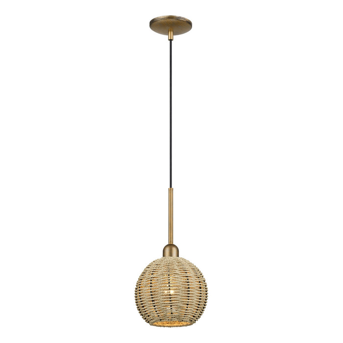 Livex Lighting - 60201-48 - One Light Mini Pendant - Summervine - Antique Gold Leaf