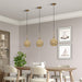 Livex Lighting - 60201-48 - One Light Mini Pendant - Summervine - Antique Gold Leaf
