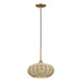 Livex Lighting - 60203-48 - One Light Pendant - Summervine - Antique Gold Leaf