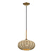 Livex Lighting - 60203-48 - One Light Pendant - Summervine - Antique Gold Leaf