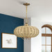 Livex Lighting - 60204-48 - Three Light Chandelier - Summervine - Antique Gold Leaf