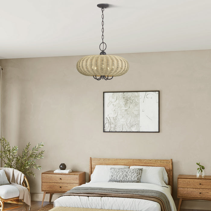 Livex Lighting - 60205-07 - Five Light Chandelier - Summervine - Bronze