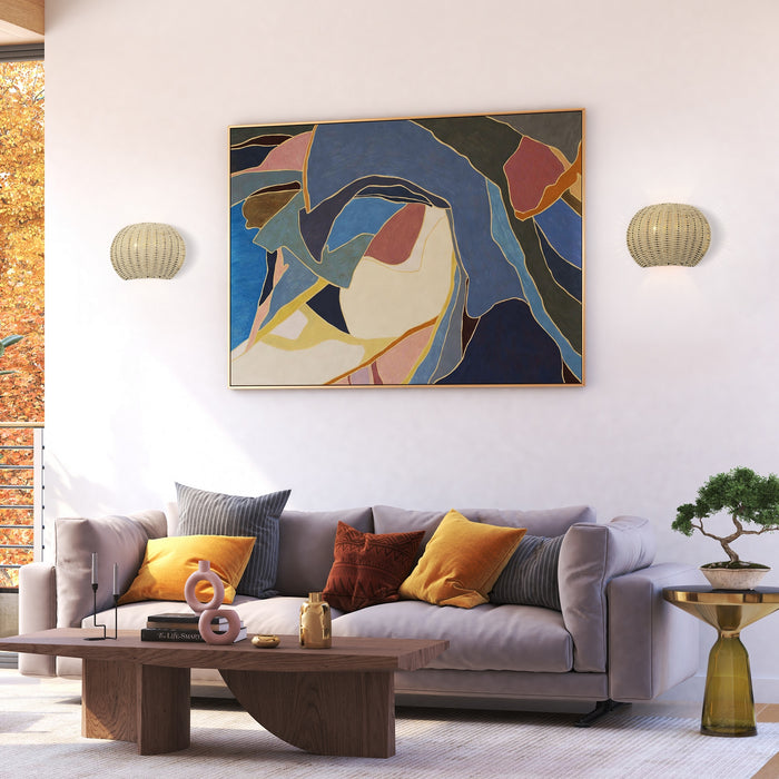 Livex Lighting - 60209-48 - Two Light Wall Sconce - Summervine - Antique Gold Leaf