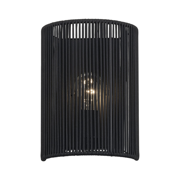 Livex Lighting - 60231-04 - One Light Wall Sconce - Acordia - Black