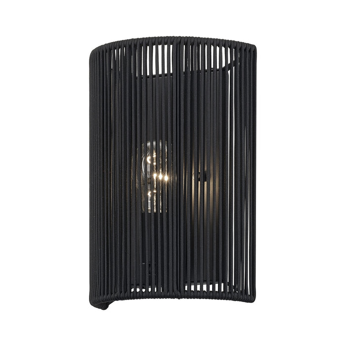 Livex Lighting - 60231-04 - One Light Wall Sconce - Acordia - Black