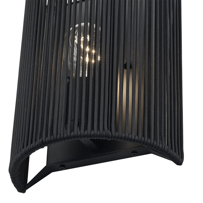 Livex Lighting - 60231-04 - One Light Wall Sconce - Acordia - Black