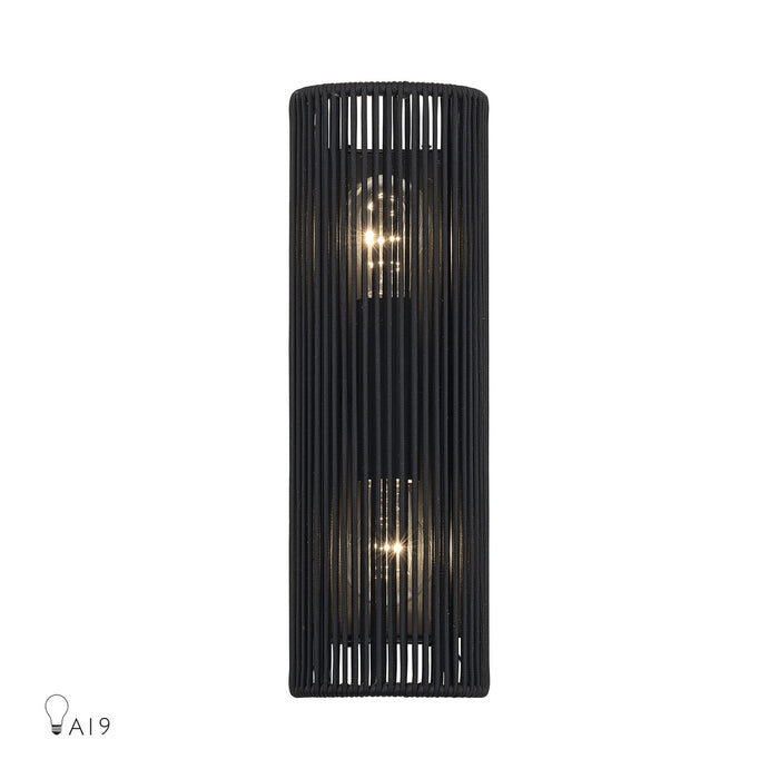 Livex Lighting - 60232-04 - Two Light Wall Sconce - Acordia - Black