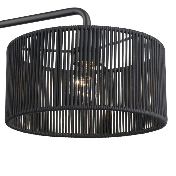 Livex Lighting - 60233-04 - Three Light Linear Chandelier - Acordia - Black