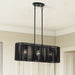 Livex Lighting - 60234-04 - Three Light Linear Chandelier - Acordia - Black