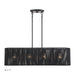 Livex Lighting - 60235-04 - Four Light Linear Chandelier - Acordia - Black