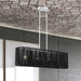 Livex Lighting - 60235-81 - Four Light Linear Chandelier - Acordia - Painted Nickel