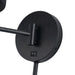 Livex Lighting - 60237-04 - One Light Swing Arm Wall Lamp - Acordia - Black