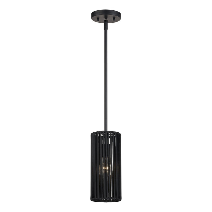 Livex Lighting - 60241-04 - One Light Mini Pendant - Acordia - Black