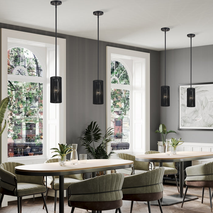 Livex Lighting - 60241-04 - One Light Mini Pendant - Acordia - Black