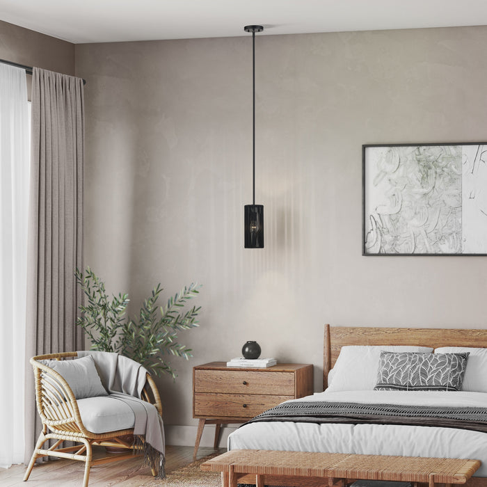 Livex Lighting - 60241-04 - One Light Mini Pendant - Acordia - Black