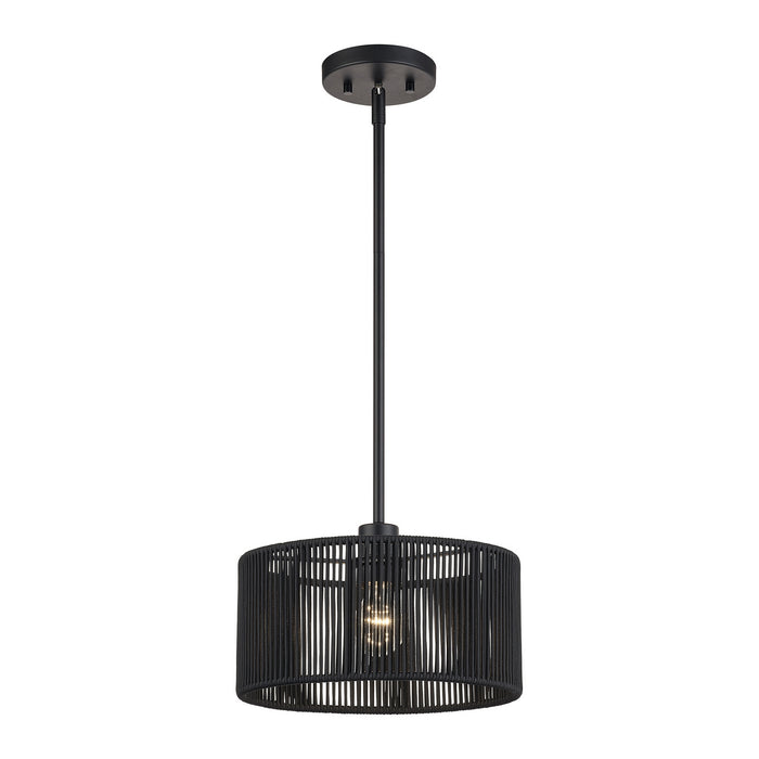 Livex Lighting - 60243-04 - One Light Pendant - Acordia - Black