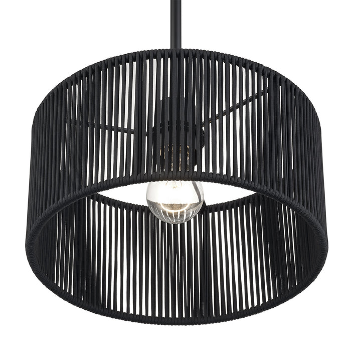 Livex Lighting - 60243-04 - One Light Pendant - Acordia - Black