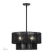 Livex Lighting - 60244-04 - Four Light Chandelier - Acordia - Black