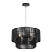 Livex Lighting - 60244-04 - Four Light Chandelier - Acordia - Black
